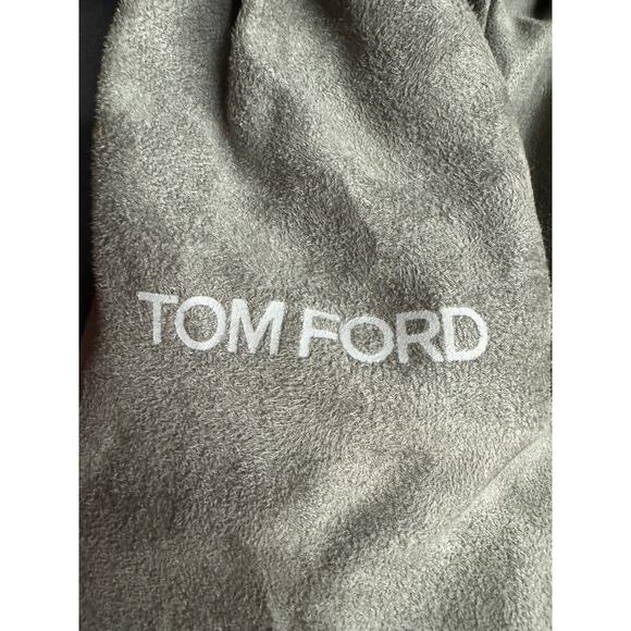 Tom Ford Mens Gray Suede Solid Round Toe Slip On Barnes Espadrilles Shoes Size 9 - Picture 8 of 11